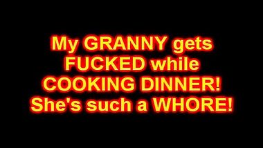 نيك الجدة الشرموطة في مطبخها من الفحلين السمر بأزبارهم